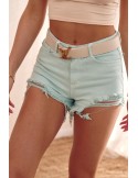 Mint denim shorts 6300 - Online store - Boutique